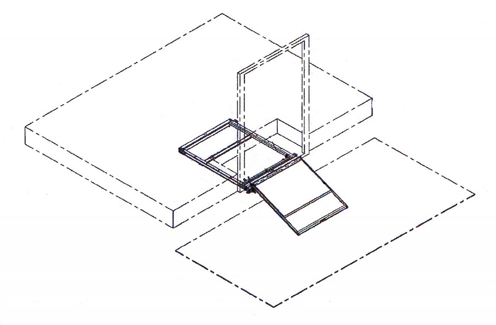 The guide plate device with rear folding plate obtained the utility model certificate