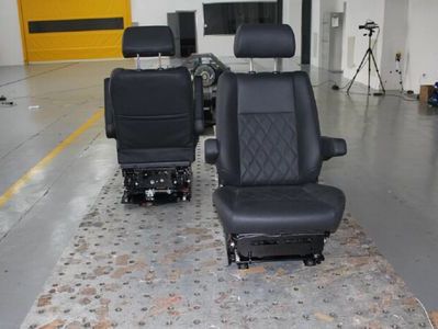 El asiento de elevación giratorio S - Lift pasa la prueba de impacto