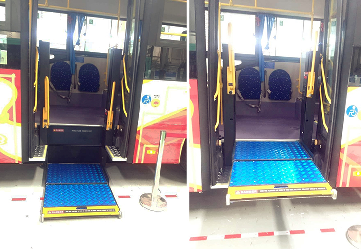 STEP-B-800 Wheelchair Lift(Semi-Automatic)